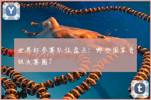 世界杯参赛队伍盘点：哪些国家晋级决赛圈？