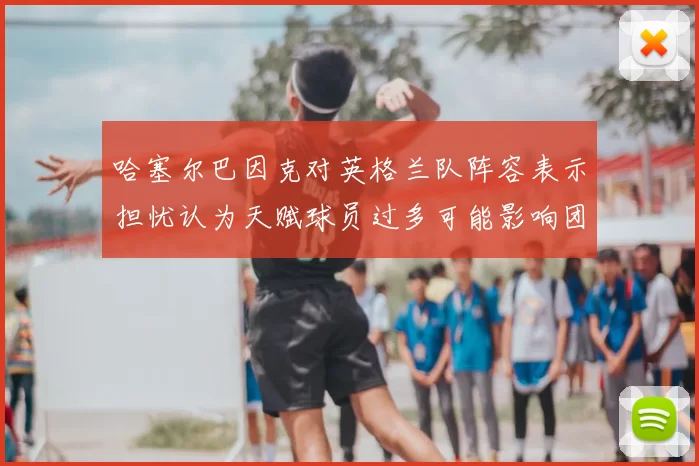 哈塞尔巴因克对英格兰队阵容表示担忧认为天赋球员过多可能影响团队合作