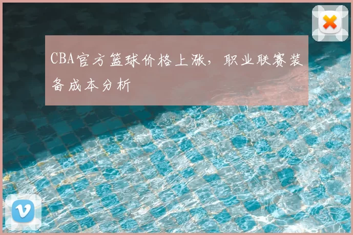 CBA官方篮球价格上涨，职业联赛装备成本分析